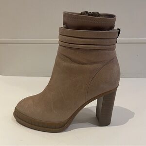 Rudsak Leather High Heel Ankle Boots Size 41 (10.5)